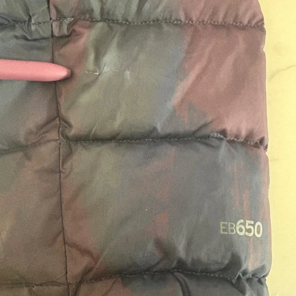 EDDIE BAUER CirriusLite Puffer Jacket Down Fill Quilted Purple Blue Wmns Size‎ L